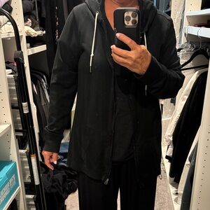 Mossimo Supply Co. Charcoal Zip-Up Jacket